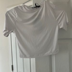 New With Tags white crop top